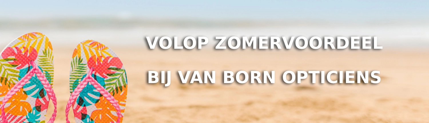 Van Born zomervoordeel banner 2026 slide 1