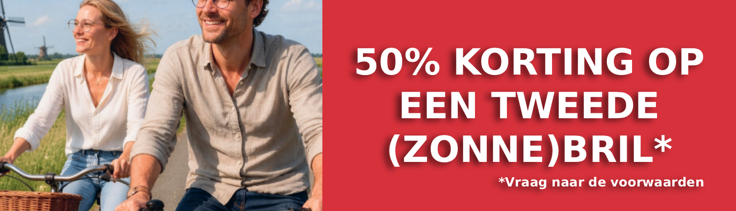 Van Born Opticiens nazomervoordeel advertentie